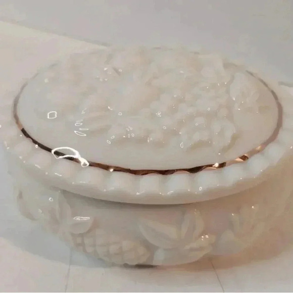 Lenox Oval Trinket Jewelry Box Trinket Container 2 Piece Set - Picture 1 of 11